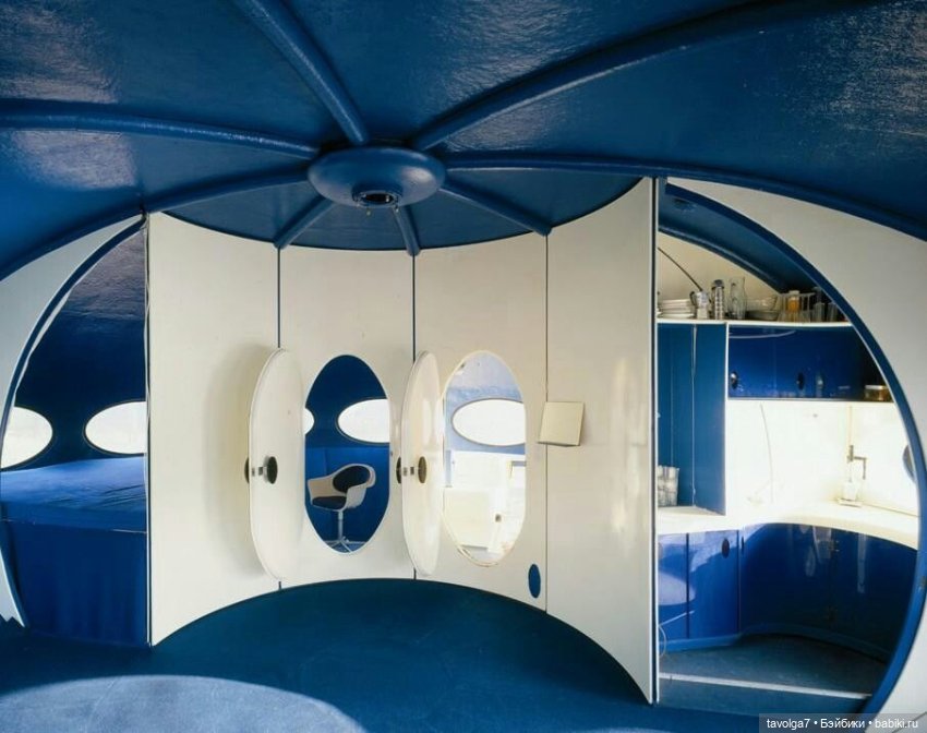 Космические мода и интерьеры 1960х