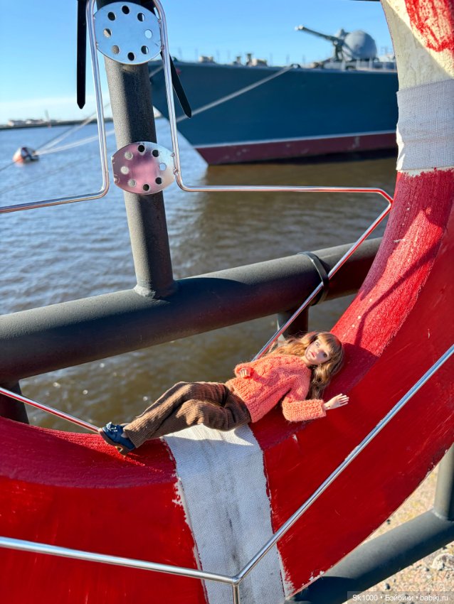 В Кронштадте с Никой (Она Н.Петровой)