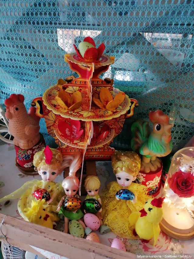 Светлая Пасха — Коллекции игровых кукол (Playline): фото полок (фото 9)
