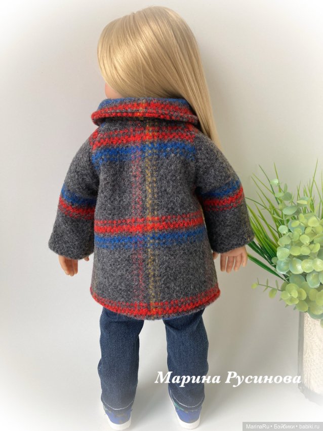 Шьем пальто — Одежда и обувь для кукол своими руками: фото (фото 4)