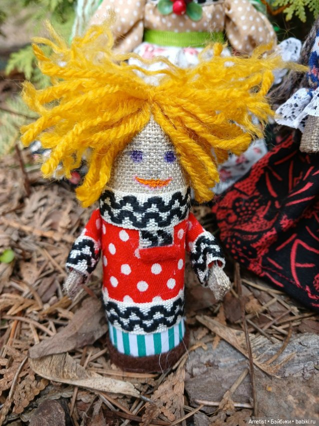 Сказка для макета — Авторские текстильные куклы: Вальдорфские (фото 5)
