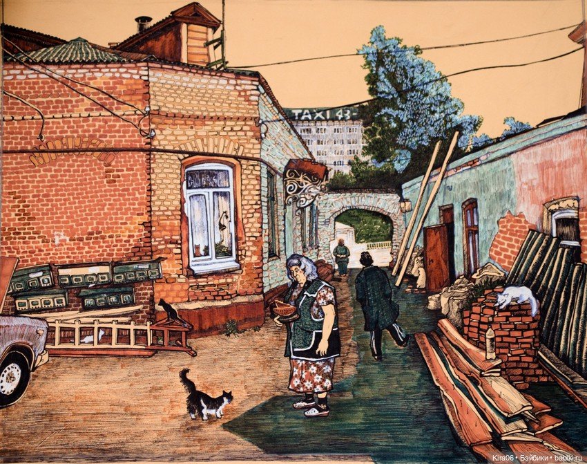 «Дома, которых нет»: ностальгическая графика Екатерины Просёлковой