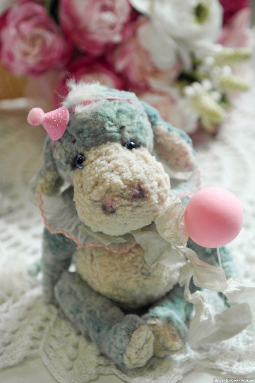 Выкройка очаровательного ослика Тедди от Гульнары Ильясовой (фото 2)