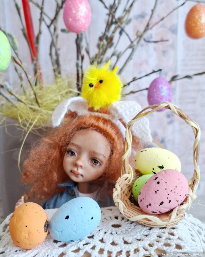 Пасхальные зарисовки — Одежда и обувь для кукол своими руками: фото (фото 6)
