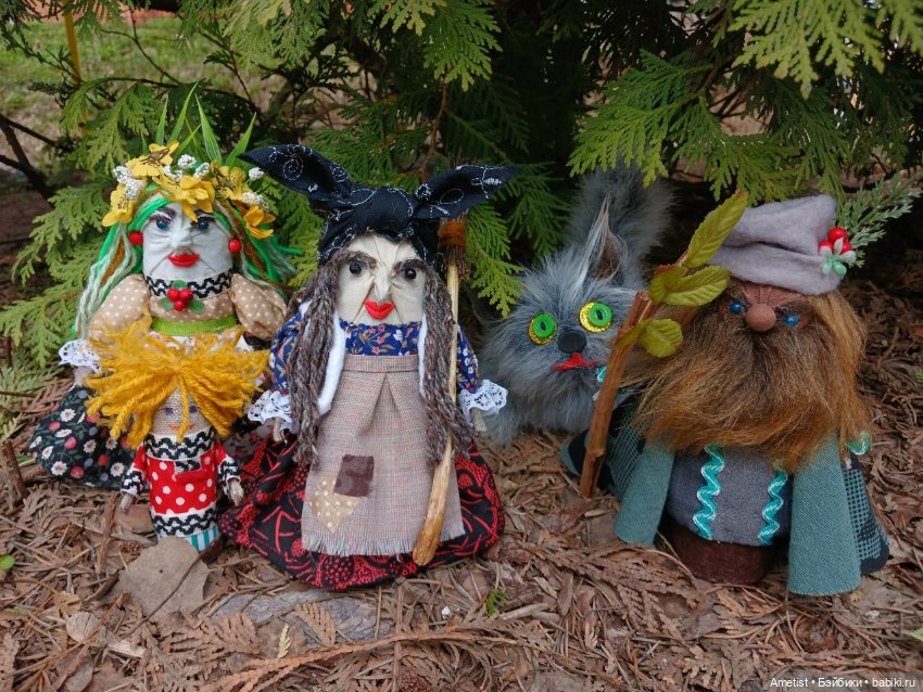 Сказка для макета — Авторские текстильные куклы: Вальдорфские