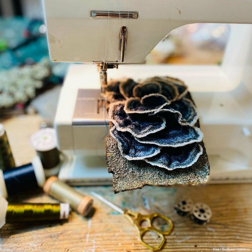 Текстильные грибы Аманды Коббетт (фото 2)