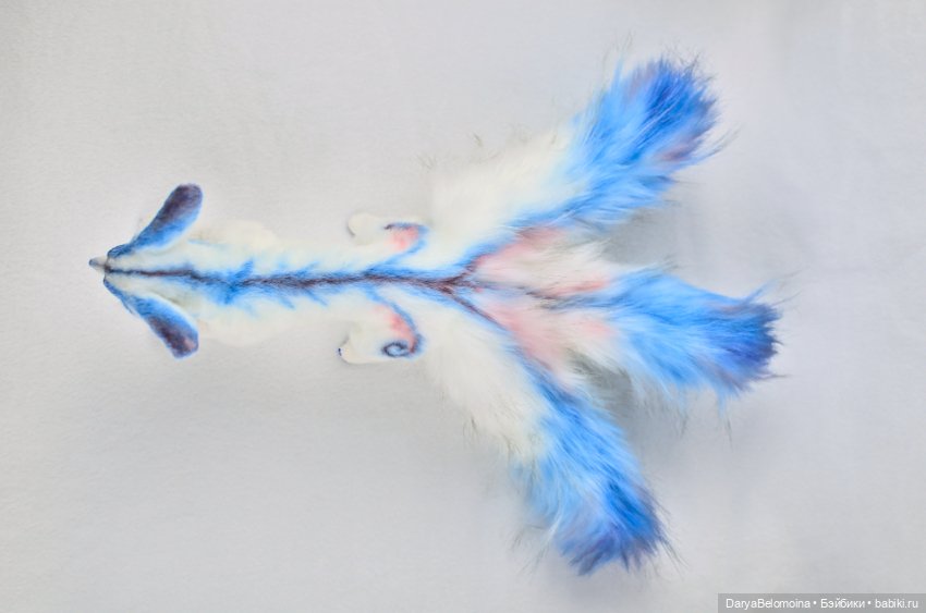 Еще одна кицунэ — Игрушки в смешанной технике (мех и глина): Арт (фото 6)