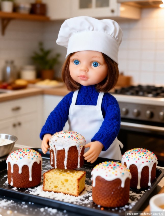 Как паолочка Карина готовила пасхальные вкусняшки (фото 4)