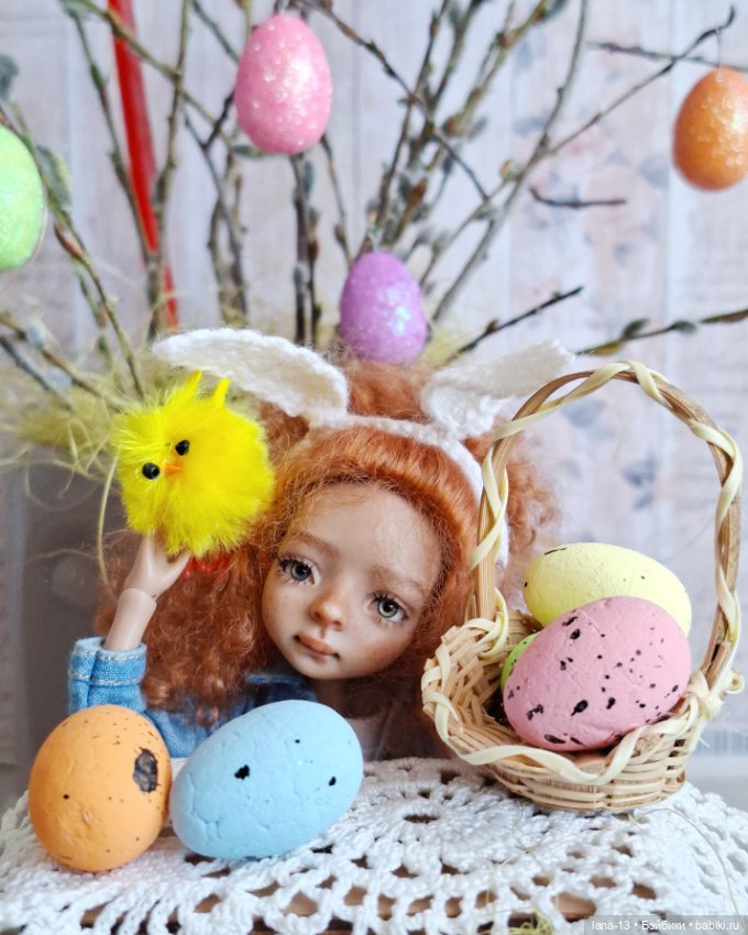 Пасхальные зарисовки — Одежда и обувь для кукол своими руками: фото (фото 7)