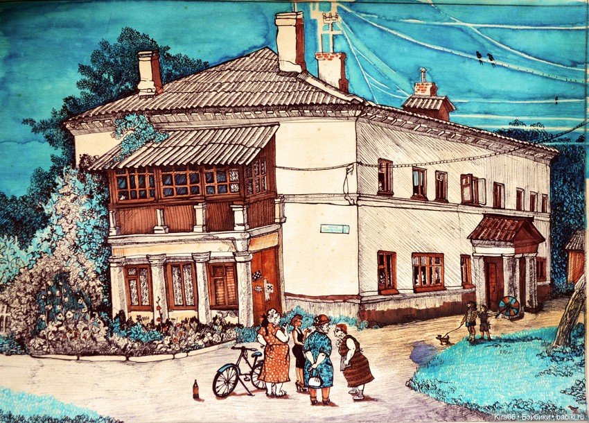 «Дома, которых нет»: ностальгическая графика Екатерины Просёлковой (фото 5)