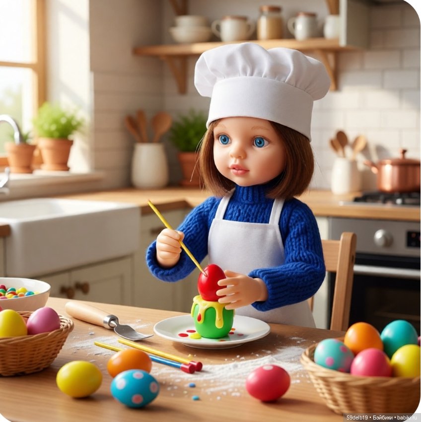 Как паолочка Карина готовила пасхальные вкусняшки (фото 5)