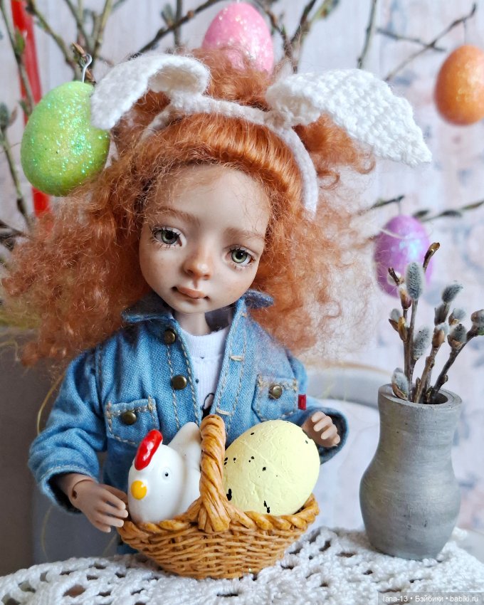 Пасхальные зарисовки — Одежда и обувь для кукол своими руками: фото (фото 4)