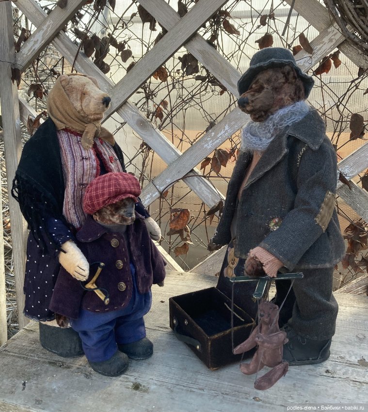 И снова деревня Мишкино — Авторские мишки Тедди и друзья: фото