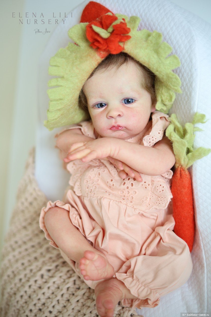 Сладкая «Морковка»: моя новая работа на базе молда Oscar от Olga Auer