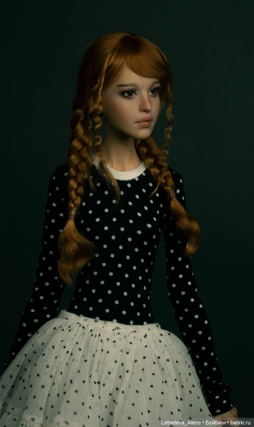 Лея в горошек — Авторские куклы BJD (БЖД) у нас дома: фото (фото 5)