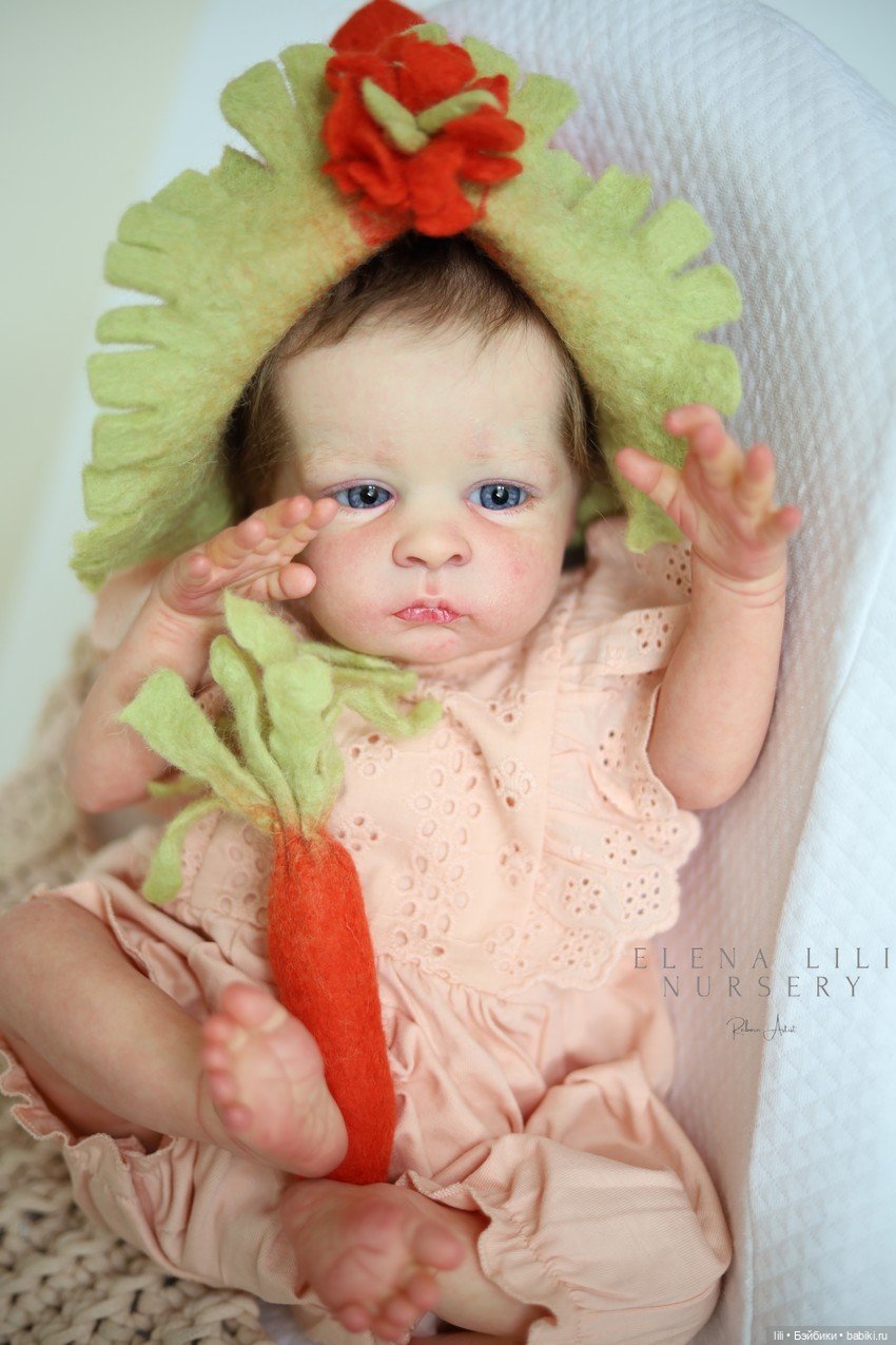 Сладкая «Морковка»: моя новая работа на базе молда Oscar от Olga Auer (фото 9)