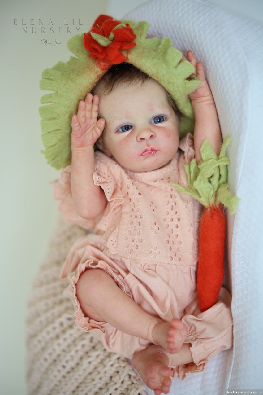 Сладкая «Морковка»: моя новая работа на базе молда Oscar от Olga Auer