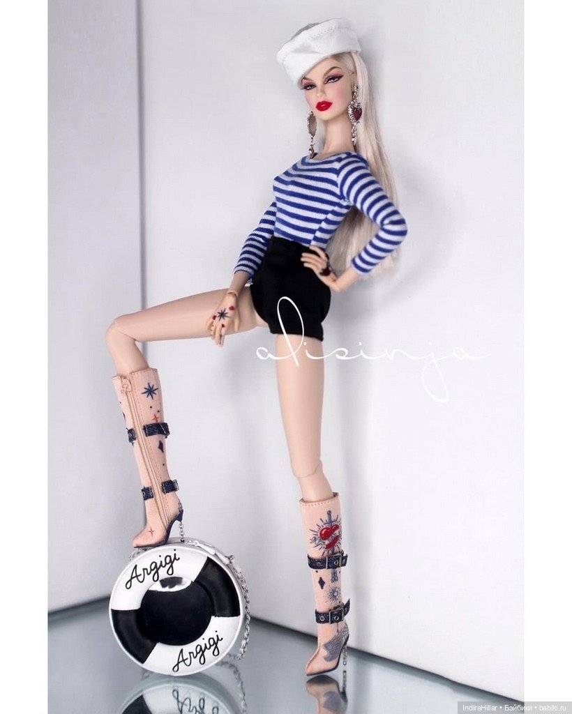 Морской бриз и татуировки: Ванесса Перрен в объективе AlissaVert (фото 2)