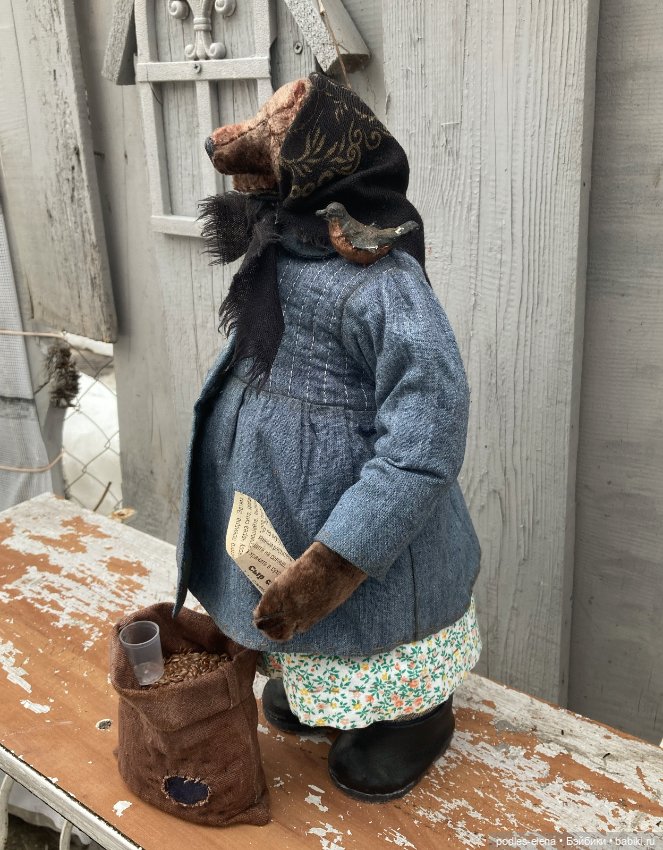 И снова деревня Мишкино — Авторские мишки Тедди и друзья: фото (фото 7)