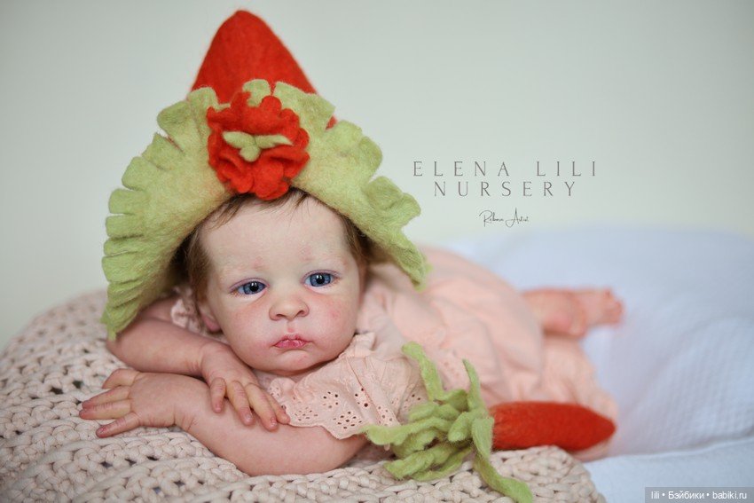 Сладкая «Морковка»: моя новая работа на базе молда Oscar от Olga Auer