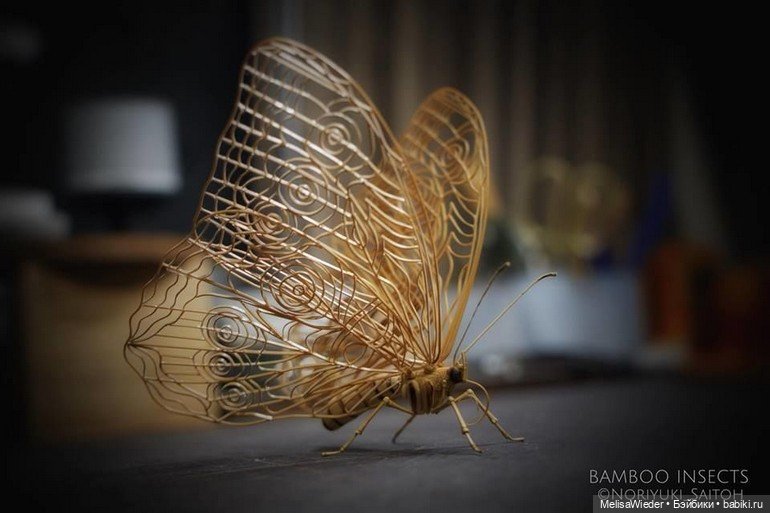 Оживший бамбук: невероятные насекомые Нориюки Саито