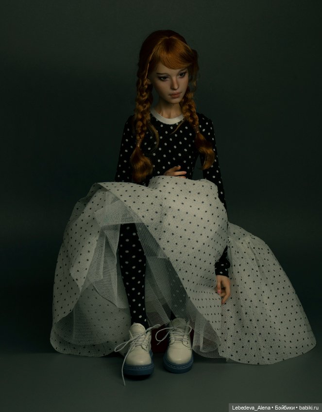 Лея в горошек — Авторские куклы BJD (БЖД) у нас дома: фото (фото 4)