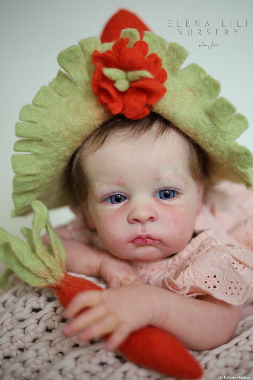 Сладкая «Морковка»: моя новая работа на базе молда Oscar от Olga Auer