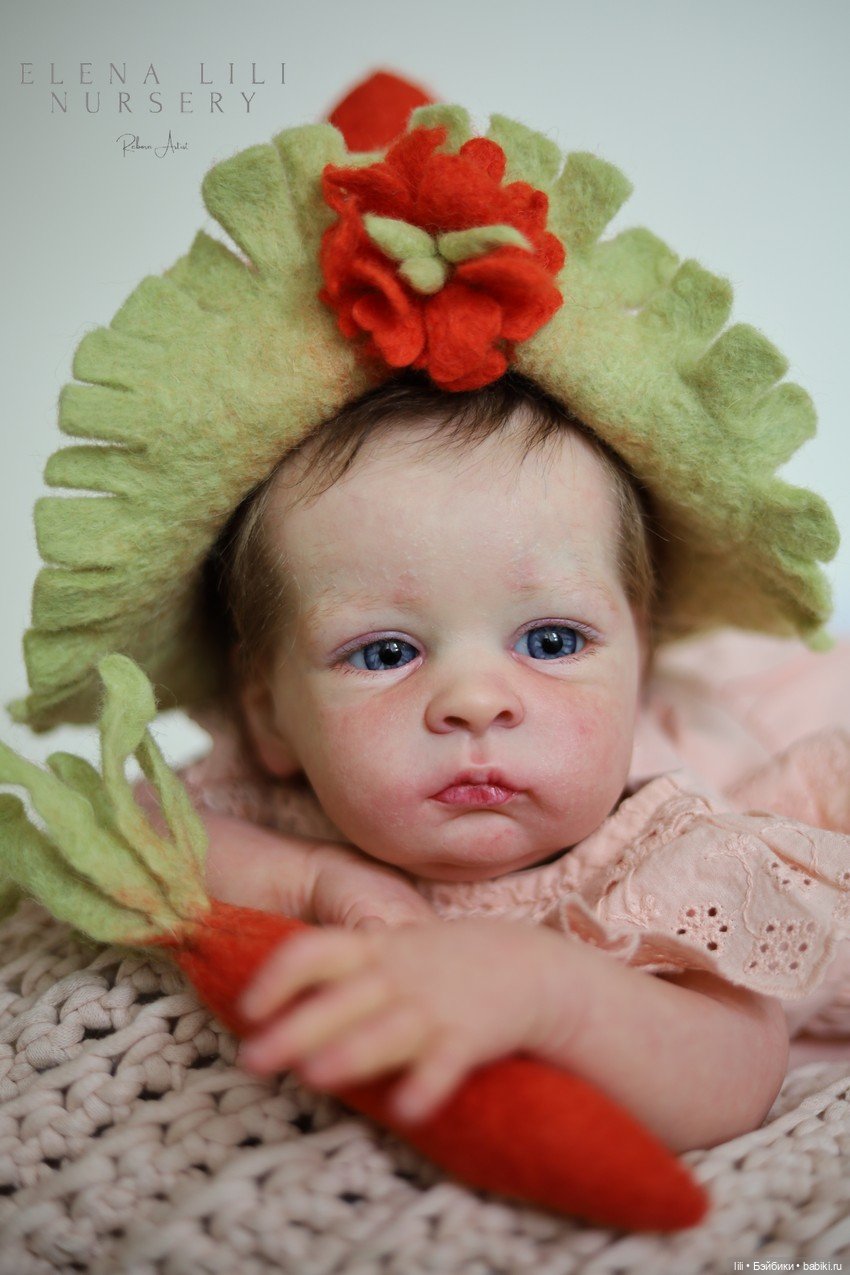 Сладкая «Морковка»: моя новая работа на базе молда Oscar от Olga Auer (фото 3)