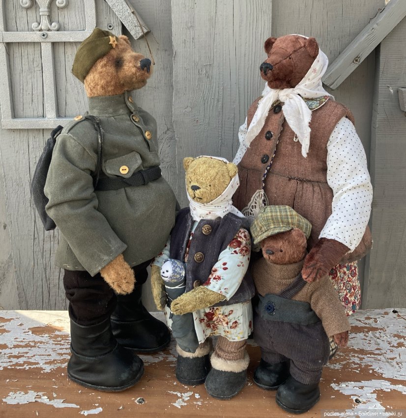 И снова деревня Мишкино — Авторские мишки Тедди и друзья: фото (фото 10)