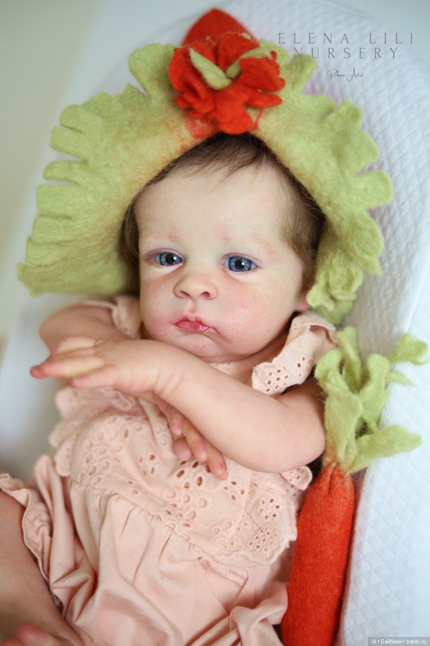 Сладкая «Морковка»: моя новая работа на базе молда Oscar от Olga Auer