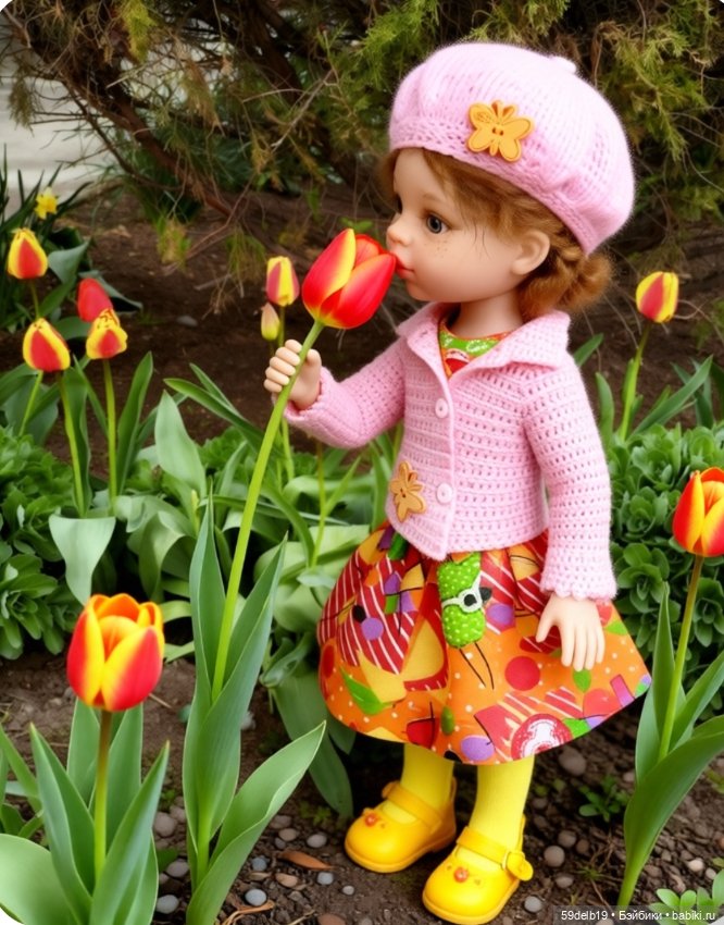 Цветов весенних пышное цветенье. Паолочки среди цветов (фото 4)