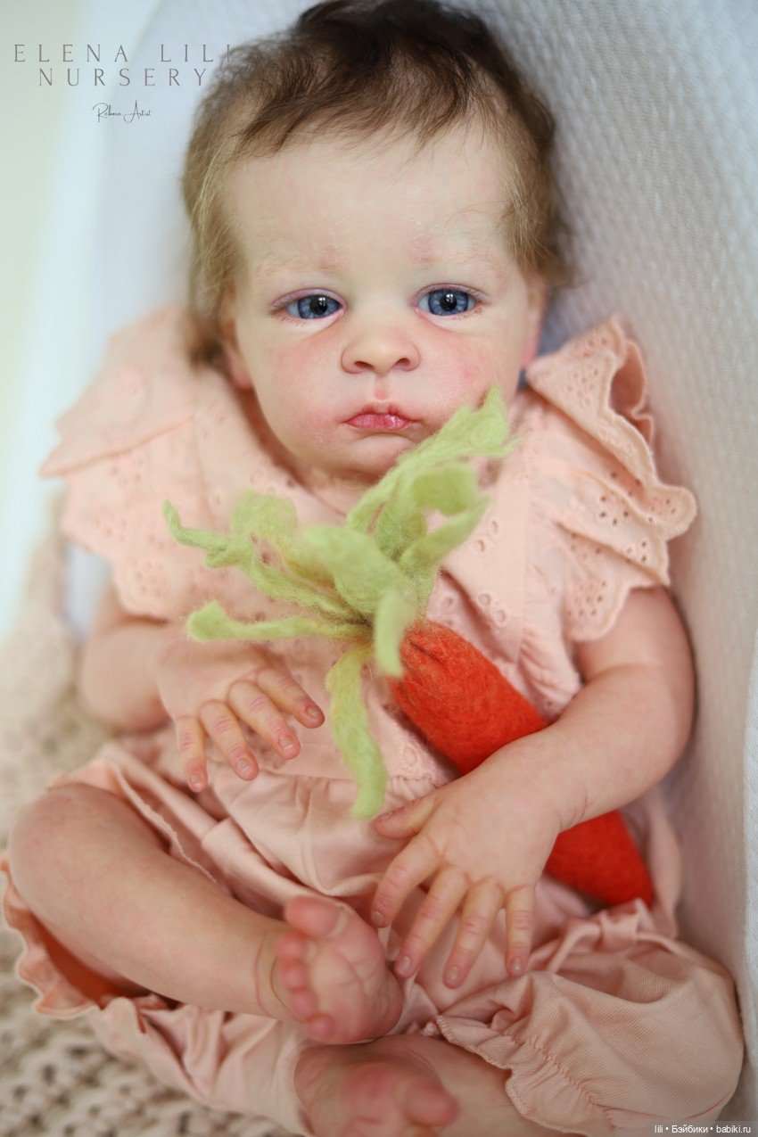 Сладкая «Морковка»: моя новая работа на базе молда Oscar от Olga Auer (фото 7)