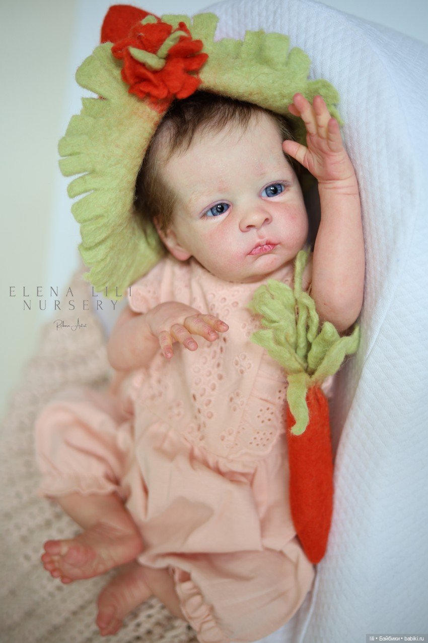 Сладкая «Морковка»: моя новая работа на базе молда Oscar от Olga Auer (фото 5)