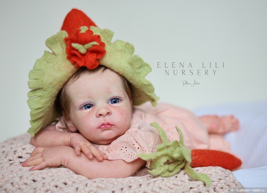 Сладкая «Морковка»: моя новая работа на базе молда Oscar от Olga Auer