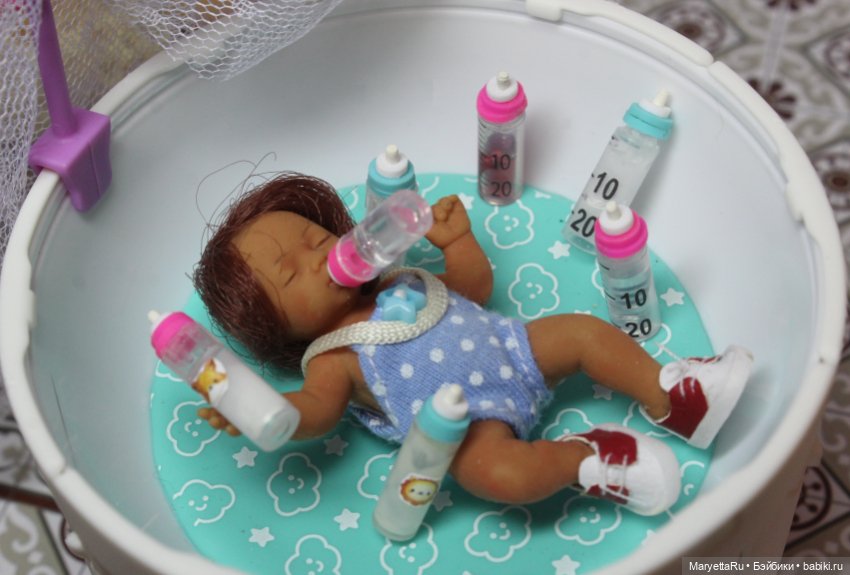 Мастер-класс Мини-бутылочка