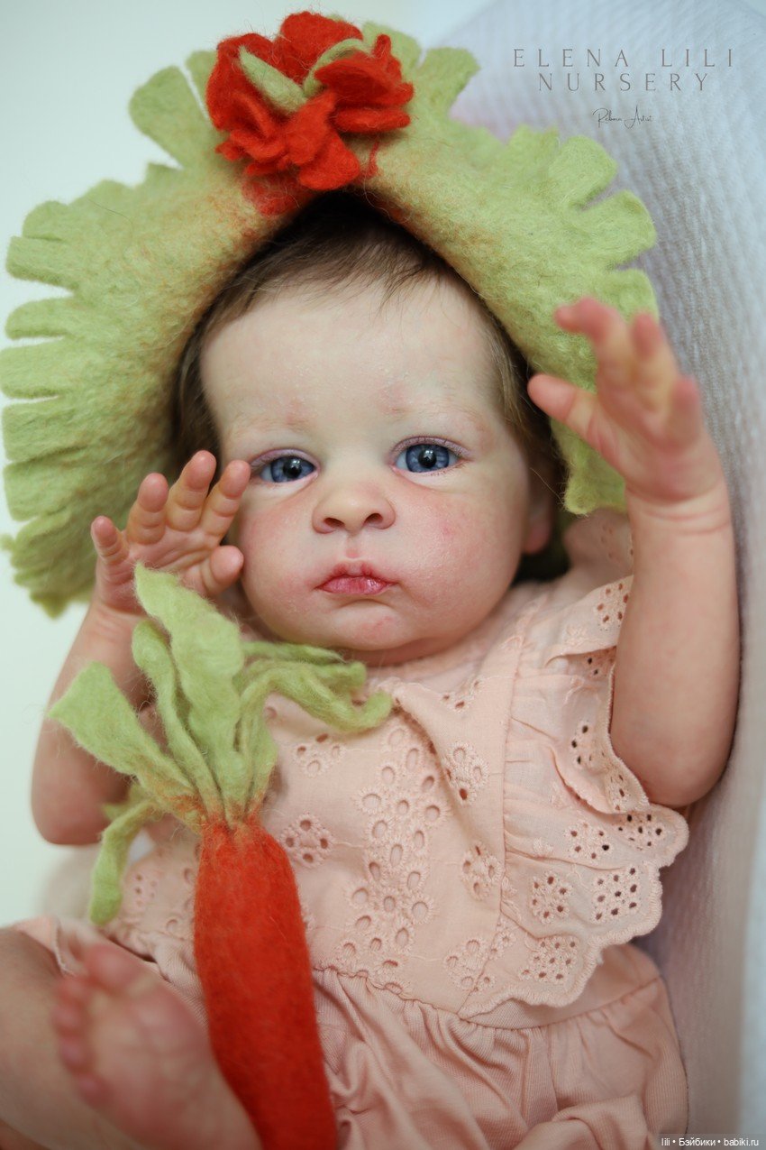 Сладкая «Морковка»: моя новая работа на базе молда Oscar от Olga Auer (фото 10)