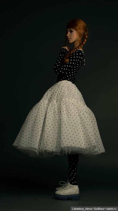 Лея в горошек — Авторские куклы BJD (БЖД) у нас дома: фото (фото 2)
