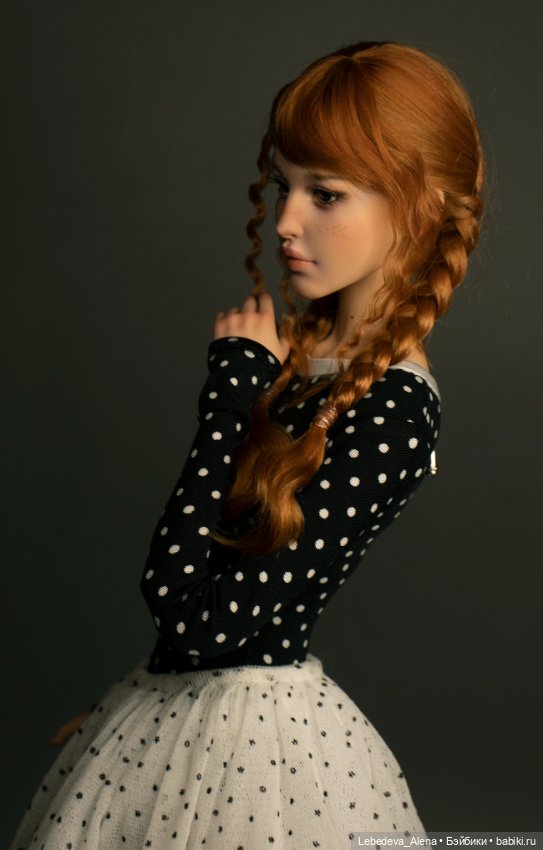 Лея в горошек — Авторские куклы BJD (БЖД) у нас дома: фото