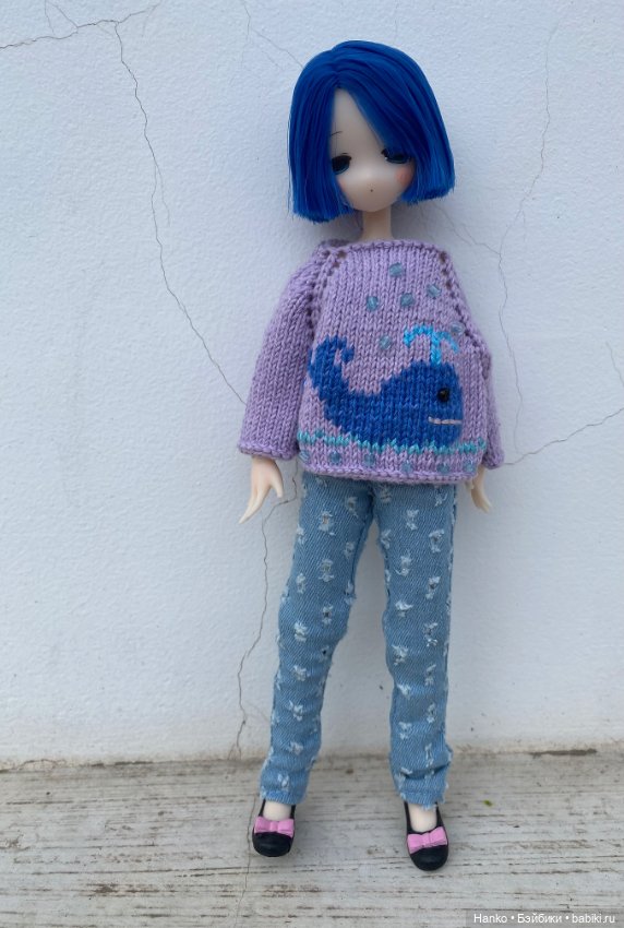 Девочка с синими волосами (фото 3)