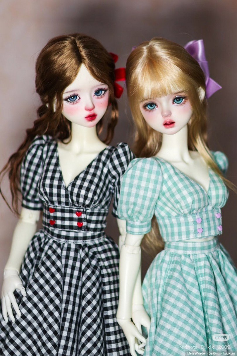 Выкройка платья для BJD — Выкройки для Барби и фэшн