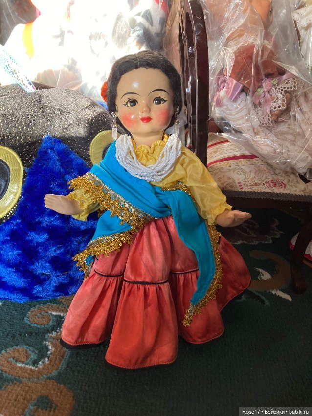 Опилочные куколки Ивановской фабрики игрушек