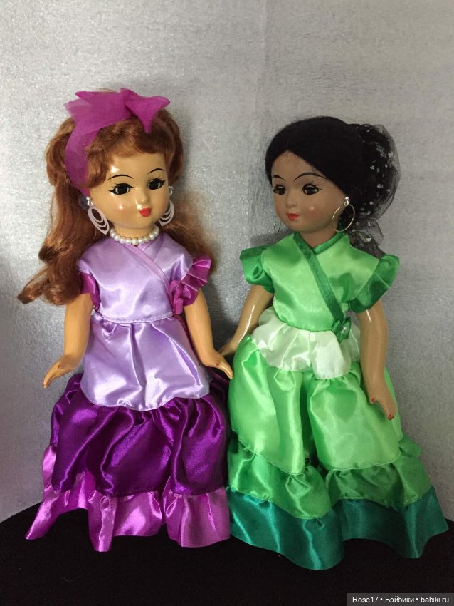 Опилочные куколки Ивановской фабрики игрушек