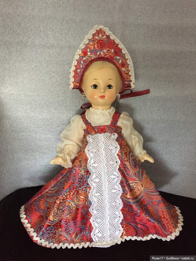 Опилочные куколки Ивановской фабрики игрушек