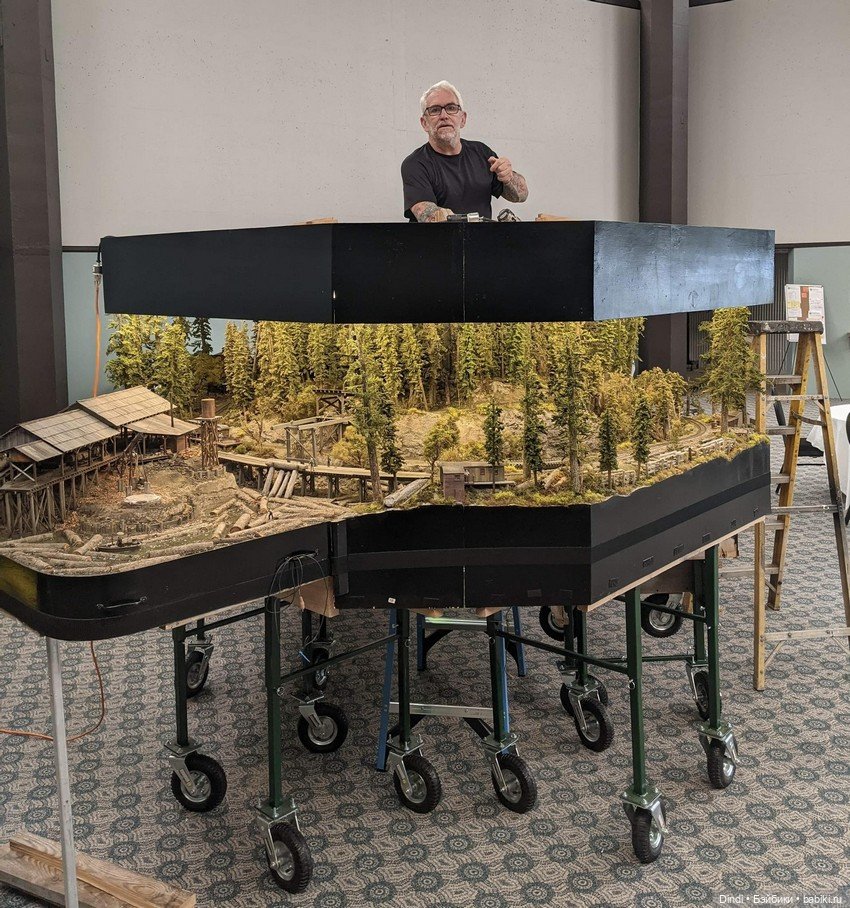 Когда диорама — это жизнь: невероятный мир Hangman Creek Lumber Company (фото 4)