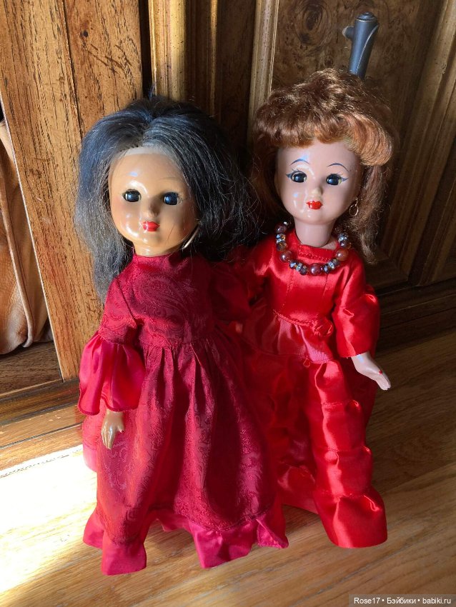 Опилочные куколки Ивановской фабрики игрушек