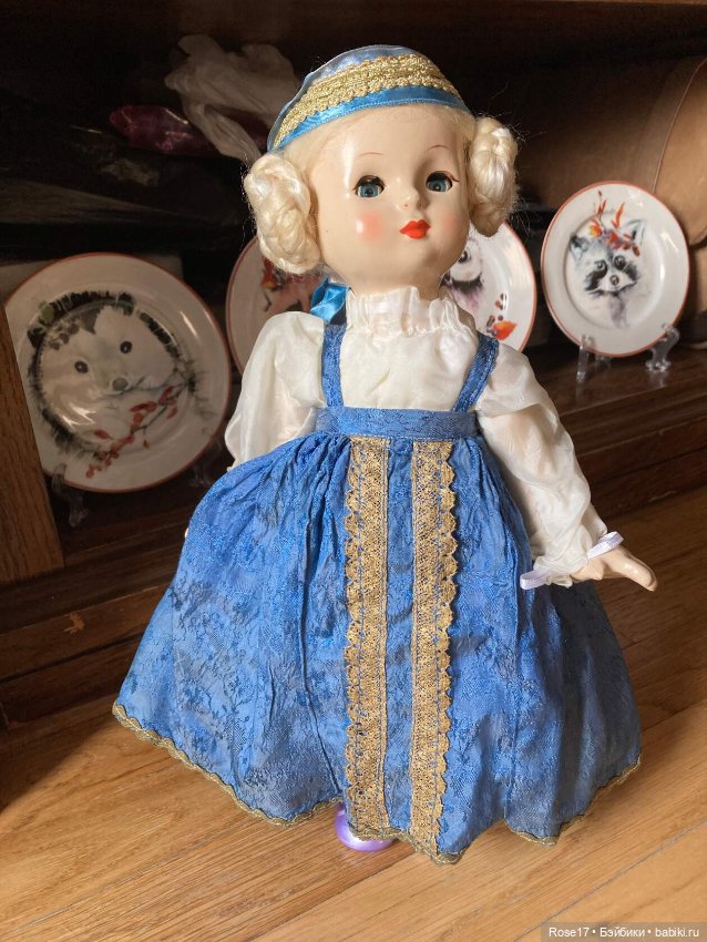 Опилочные куколки Ивановской фабрики игрушек