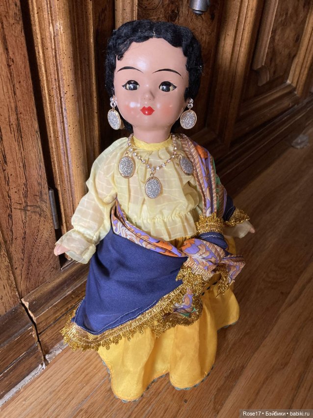 Опилочные куколки Ивановской фабрики игрушек