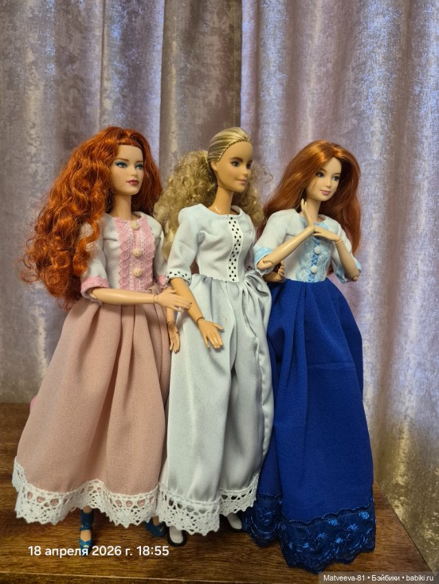 Барби и Кены в одежде моего пошива