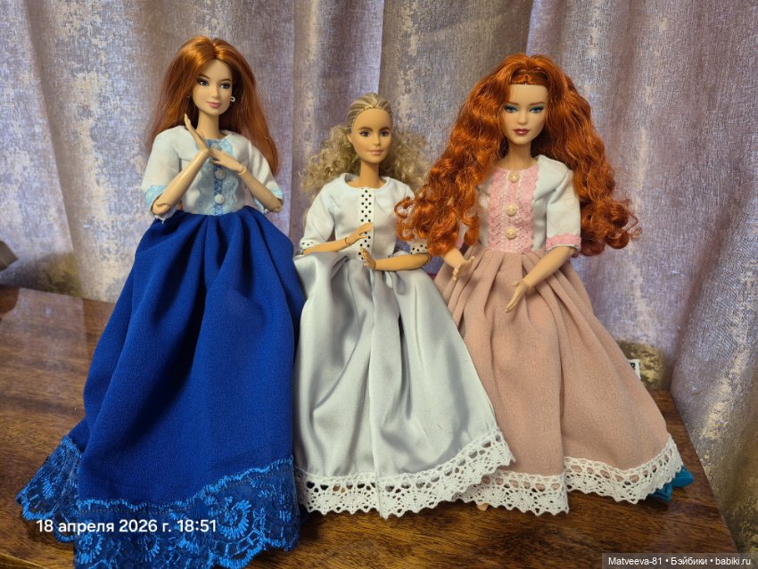 Барби и Кены в одежде моего пошива