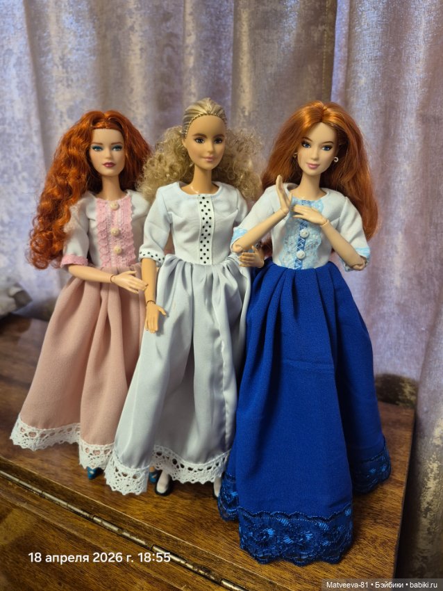 Барби и Кены в одежде моего пошива